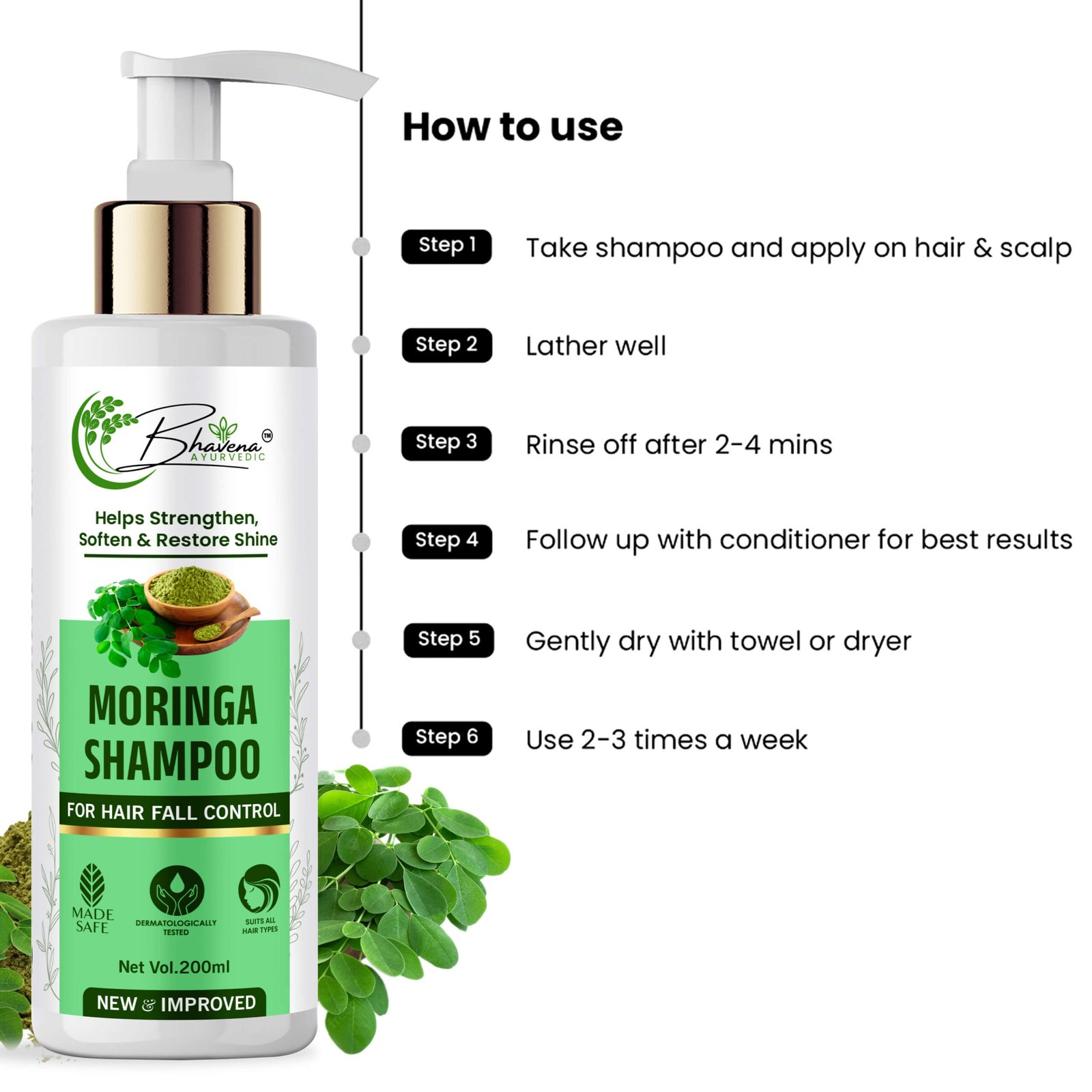 Moringa Shampoo
